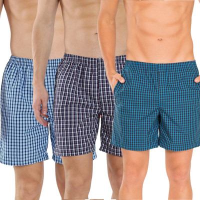 Cavoulous Checkered Men Boxer