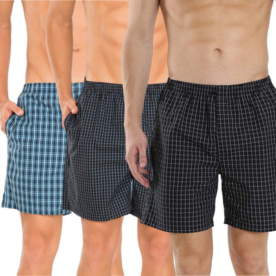 Cavoulous Checkered Men Boxer