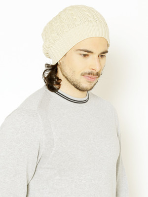Bharatasya Solid Beanie Cap