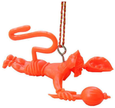 Amazers Choice Orange Color Flying Lord Hanuman Idol Car Hanging Ornament(Pack of 1)