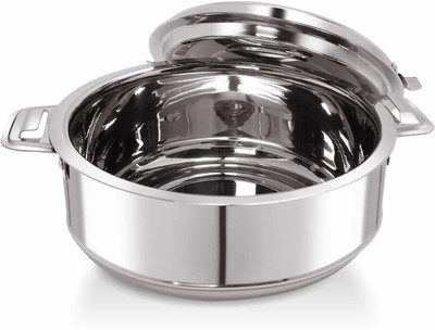 subaa Subaa Stainless Steel Casserole Double Walled Insulated Serving Bowls Serve Casserole(3.5 ml)