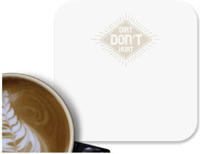 UDNAG Square Reversible Polyester Coaster(Pack of 1)