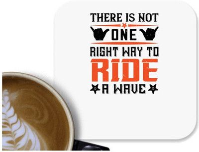 UDNAG Square Reversible Polyester Coaster(Pack of 1)