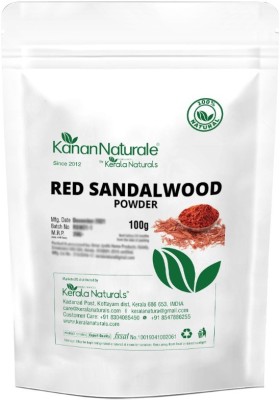 Kerala Naturals Red Sandalwood Powder 200gm - Raktha Chandan (100gm x 2 Packs)(200 g)