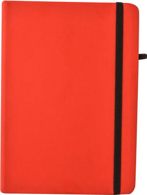 Ameena Store 2022 A5 Diary Ruled 200 Pages(Red)