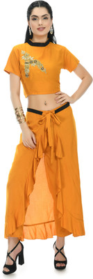 Tillu Pillu Women Crop Top Palazzo Set