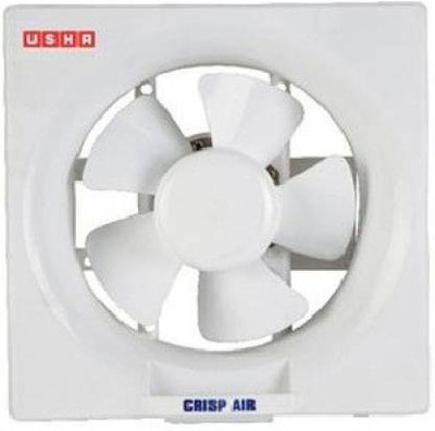 USHA Crisp air VX ventilating 150MM PACK OF 1 150 mm 5 Blade Exhaust Fan (White, Pack of 1)