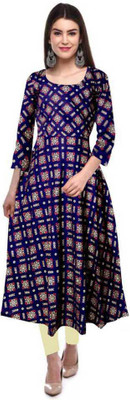 PVR Flared/A-line Gown(Blue)