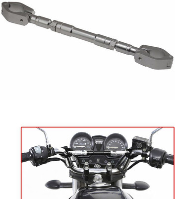AXWee Baja Puls 2OO NS Silver Handle Bar Handle Bar(Silver)