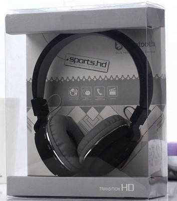 Techobucks In-Ear Over the Head Headphone with Deep Bass Dolby Sound Bluetooth & Wired(Black, On the Ear)