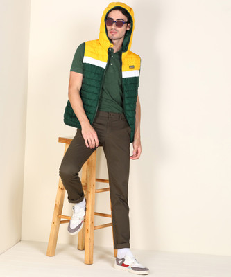 JACK & JONES Sleeveless Colorblock Men Jacket