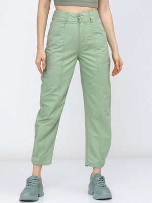 Tokyo Talkies Regular Women Light Green Jeans