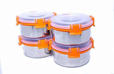 Dev Smart Lock N Lock Tiffin Bowl 425 ml-set of 4 4 Containers Lunch Box(750 ml, Thermoware)