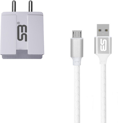 SB Wall Charger Accessory Combo for Vivo Y19, Vivo U10 64, Vivo V15 Pro, OPPO A11K, OPPO F9 Pro(White)