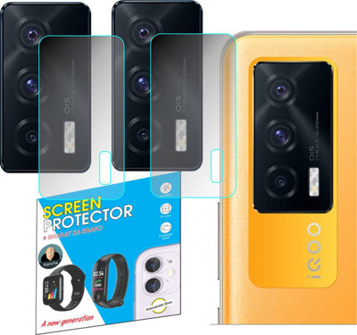 FINCH Back Camera Lens Glass Protector for IQOO 7 5G(Pack of: 2)