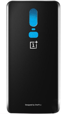 Sandreezz OnePlus 6 Back Panel(Black)