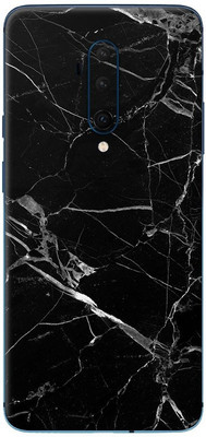 Orgic India OnePlus 7T Pro Mobile Skin(Black Marble)