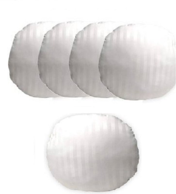 Shivangi Microfibre Stripes Cushion Pack of 5(White)