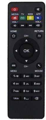 Ehop Replacement Remote Control for Android Smart TV Box CS918 MXV Q7 Q8 V88 V99 Mayitr Remote Controller(Black)