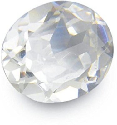 TEJVIJ AND SONS 8.25 Ratti Diamond Cut Zircon Natural Birthstone GLI Certified Gemstone Stone Zircon Ring