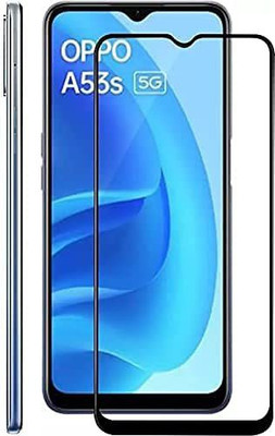 VISHZONE Edge To Edge Tempered Glass for Oppo A53s 5G(Pack of 1)
