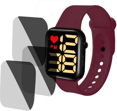 XAZE Screen Guard for TIME UP 2021 SMARTWATCH SCREEN GUARD(Pack of 3)