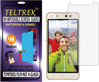 TELTREK Tempered Glass Guard for ITEL S21 (Flexible Shatterproof)(Pack of 1)