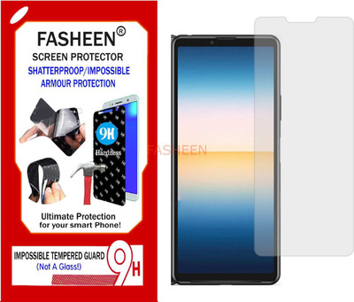 Fasheen Tempered Glass Guard for SONY XPERIA 10 III SO 52B (Flexible Shatterproof)(Pack of 1)