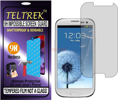 TELTREK Tempered Glass Guard for SAMSUNG GALAXY S3 (I9300) (Flexible Shatterproof)(Pack of 1)