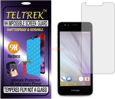 TELTREK Tempered Glass Guard for INFOCUS M425 BINGO (Flexible Shatterproof)(Pack of 1)
