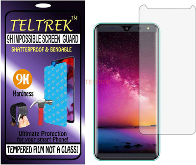 TELTREK Tempered Glass Guard for I KALL K4 PLUS (Flexible Shatterproof)(Pack of 1)