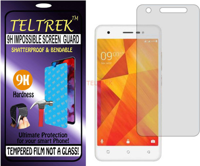 TELTREK Tempered Glass Guard for LAVA Z60S (Flexible Shatterproof)(Pack of 1)
