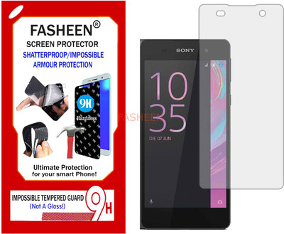 Fasheen Tempered Glass Guard for SONY XPERIA E5 (Flexible Shatterproof)(Pack of 1)