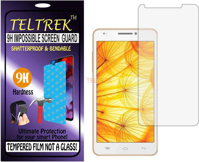 TELTREK Tempered Glass Guard for INTEX AQUA XTREME 2 (Flexible Shatterproof)(Pack of 1)