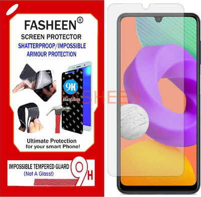 Fasheen Tempered Glass Guard for SAMSUNG GALAXY M22 (Flexible Shatterproof)(Pack of 1)