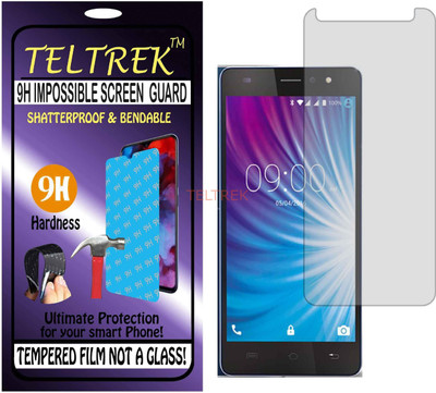 TELTREK Tempered Glass Guard for LAVA X50 (Flexible Shatterproof)(Pack of 1)