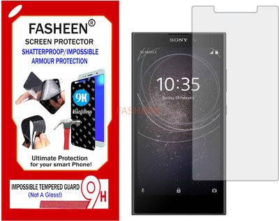 Fasheen Tempered Glass Guard for SONY XPERIA L2 (Flexible Shatterproof)(Pack of 1)