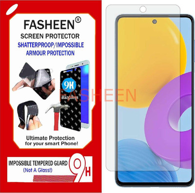 Fasheen Tempered Glass Guard for SAMSUNG GALAXY M52 5G (Flexible Shatterproof)(Pack of 1)