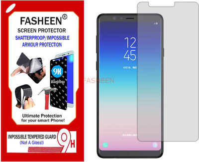 Fasheen Tempered Glass Guard for SAMSUNG G885F GALAXY A8 STAR 2018 (Flexible Shatterproof)(Pack of 1)