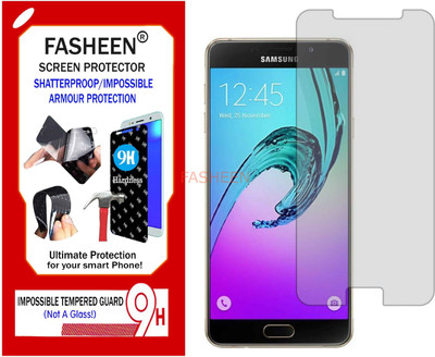 Fasheen Tempered Glass Guard for SAMSUNG GALAXY A7 2016 DUOS (Flexible Shatterproof)(Pack of 1)