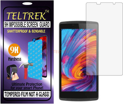 TELTREK Tempered Glass Guard for INTEX CLOUD JEWEL (Flexible Shatterproof)(Pack of 1)