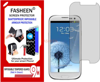 Fasheen Tempered Glass Guard for I9300 (SAMSUNG GALAXY S 3) (Flexible Shatterproof)(Pack of 1)