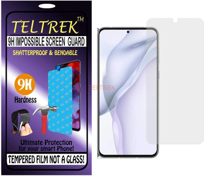 TELTREK Tempered Glass Guard for HUAWEI P50 (Flexible Shatterproof)(Pack of 1)