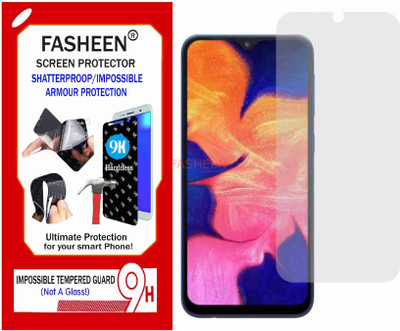Fasheen Tempered Glass Guard for SAMSUNG A10 E (Flexible Shatterproof)(Pack of 1)