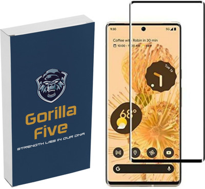 GORILLA FIVE Edge To Edge Tempered Glass for Google Pixel 6 Pro.(Pack of 1)