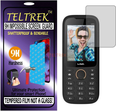 TELTREK Tempered Glass Guard for LAVA ARC SELFIE (Flexible Shatterproof)(Pack of 1)