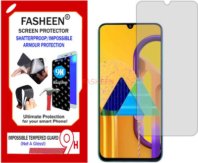 Fasheen Tempered Glass Guard for SAMSUNG GALAXY M30S (Flexible Shatterproof)(Pack of 1)