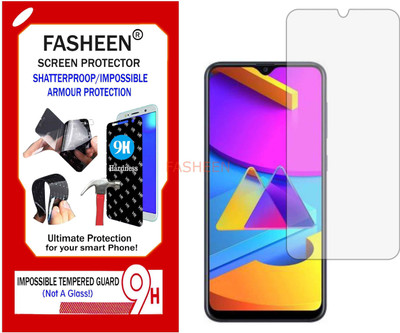 Fasheen Tempered Glass Guard for SAMSUNG GALAXY M10S (Flexible Shatterproof)(Pack of 1)
