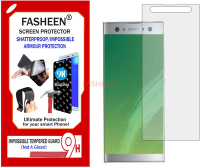 Fasheen Tempered Glass Guard for SONY XPERIA XA3 (Flexible Shatterproof)(Pack of 1)