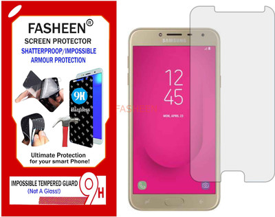 Fasheen Tempered Glass Guard for SAMSUNG J4 (Flexible Shatterproof)(Pack of 1)